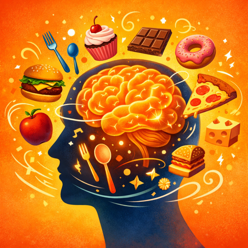 Food Noise: Όταν το φαγητό δεν βγαίνει ποτέ από το μυαλό σου